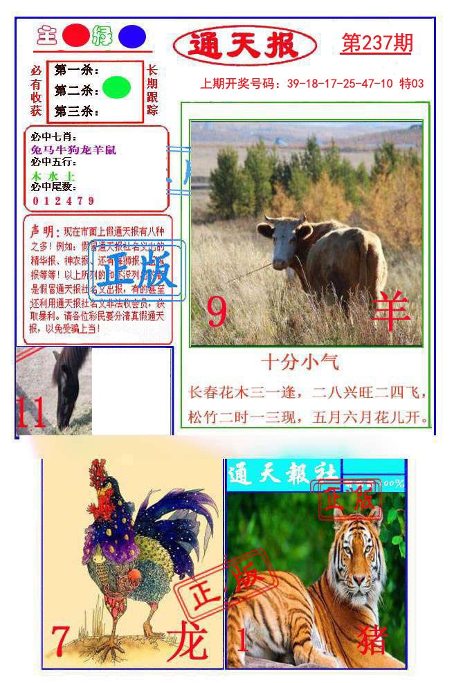 2024237期通天杀波图1