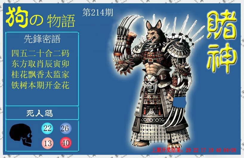 2024214期赌神狗报