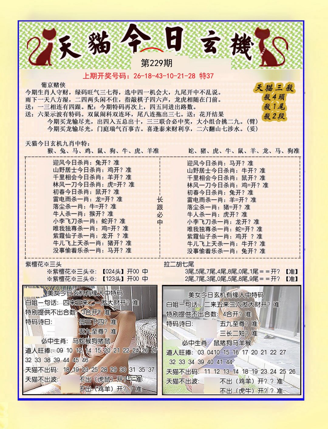 2024229期今日玄机图B