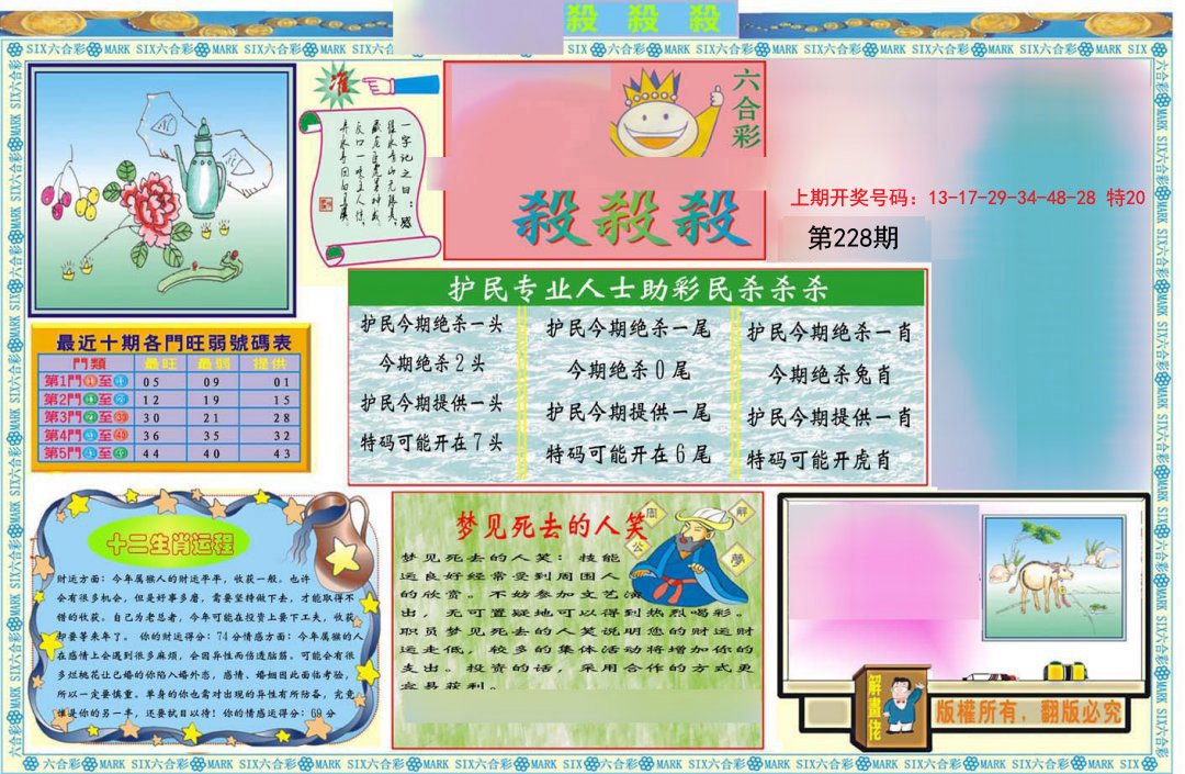 2024228期九龍杀杀杀A(推荐)
