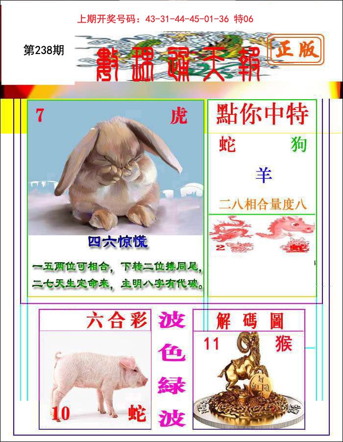 2024238期数理通天