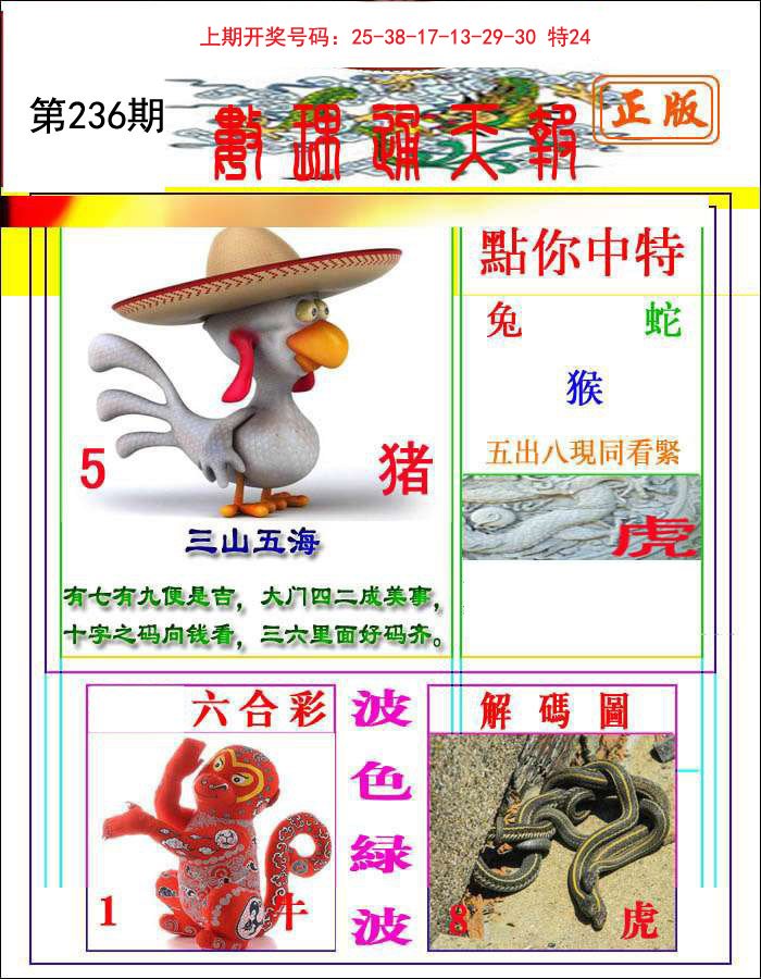 2024236期数理通天