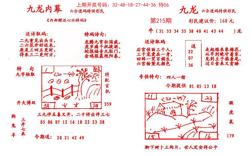 2024215期九龙内幕