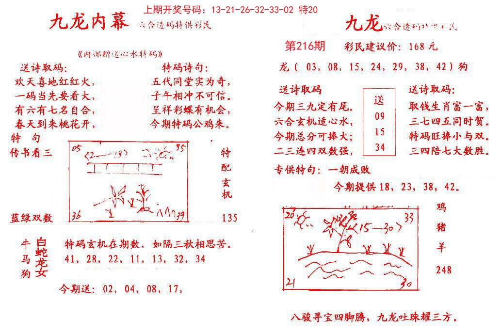 2024216期九龙内幕