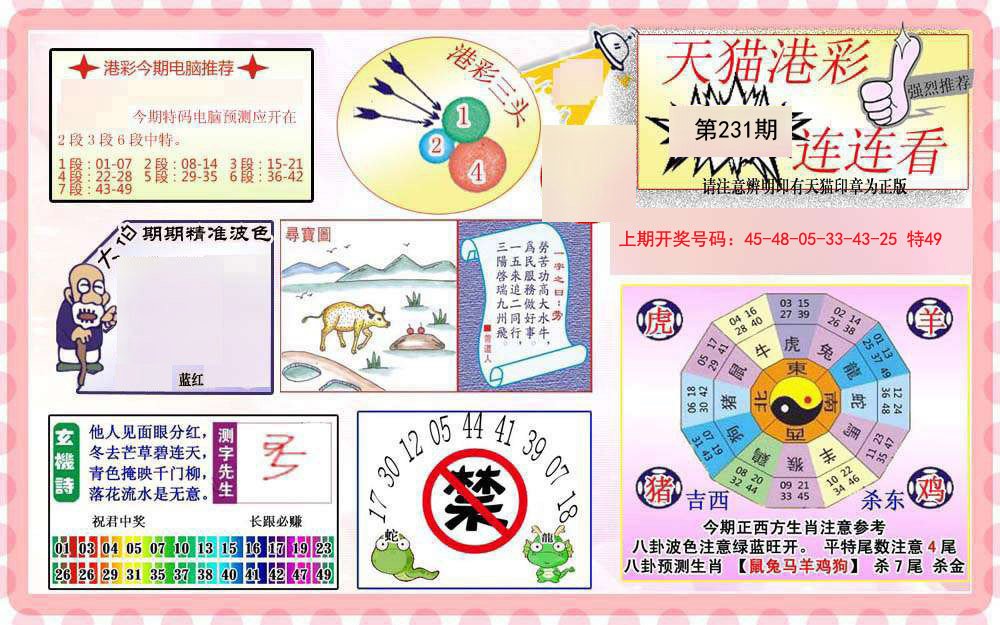 2024231期港彩连连中