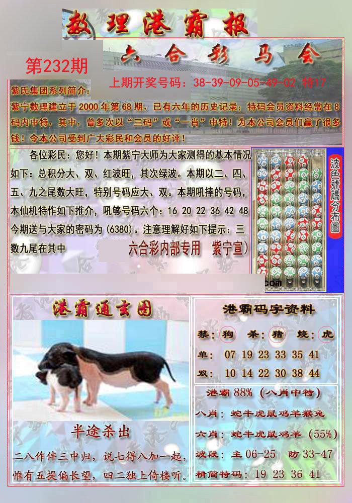 2024232期港霸报
