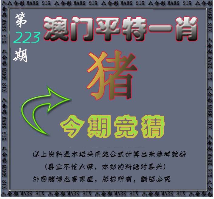 2024223期平特一肖图