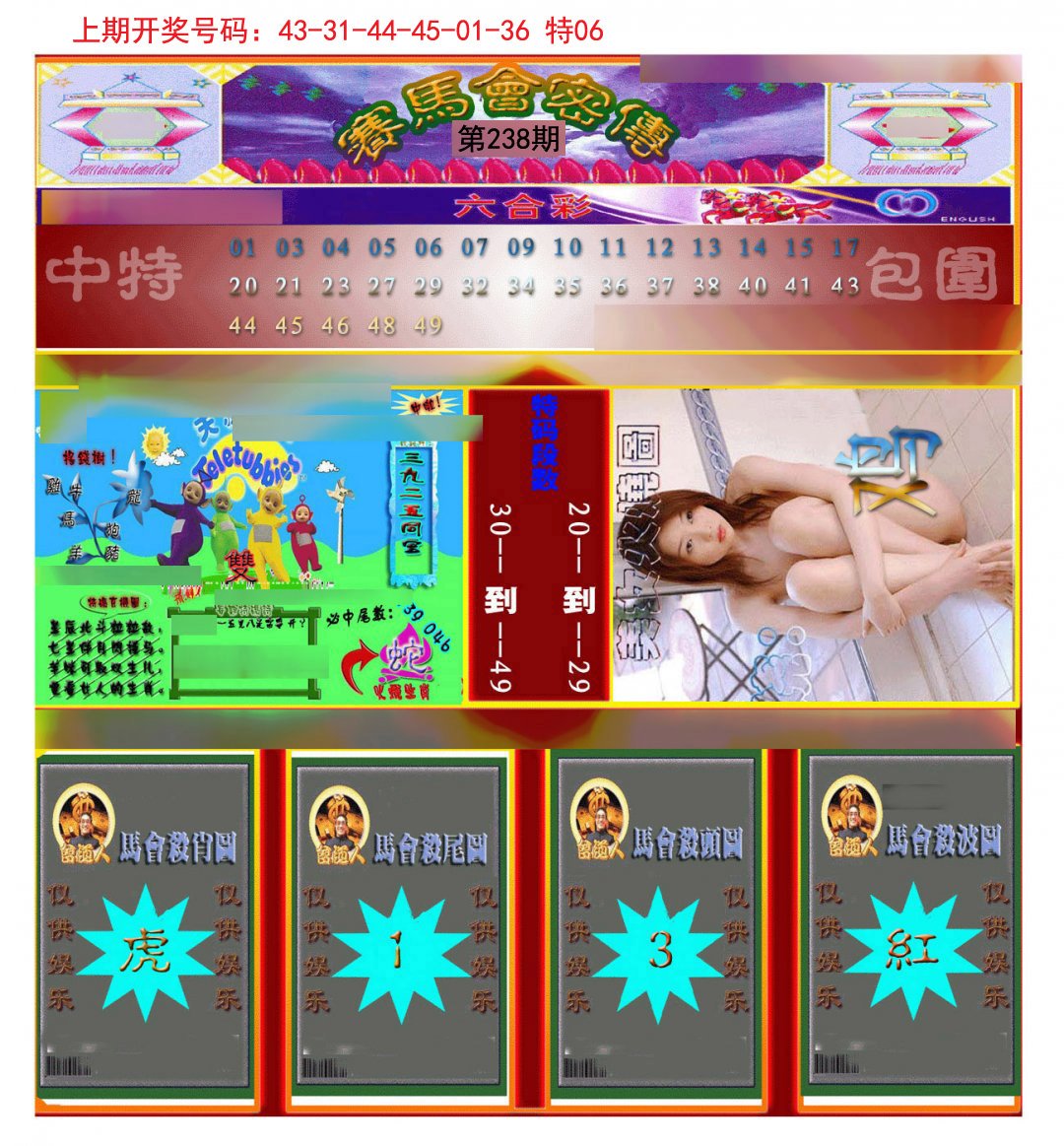 2024238期赛马会密传