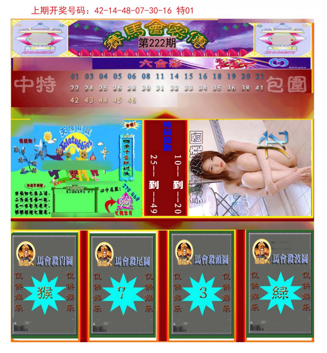 2024222期赛马会密传