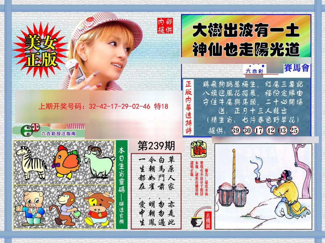 2024239期内幕透特