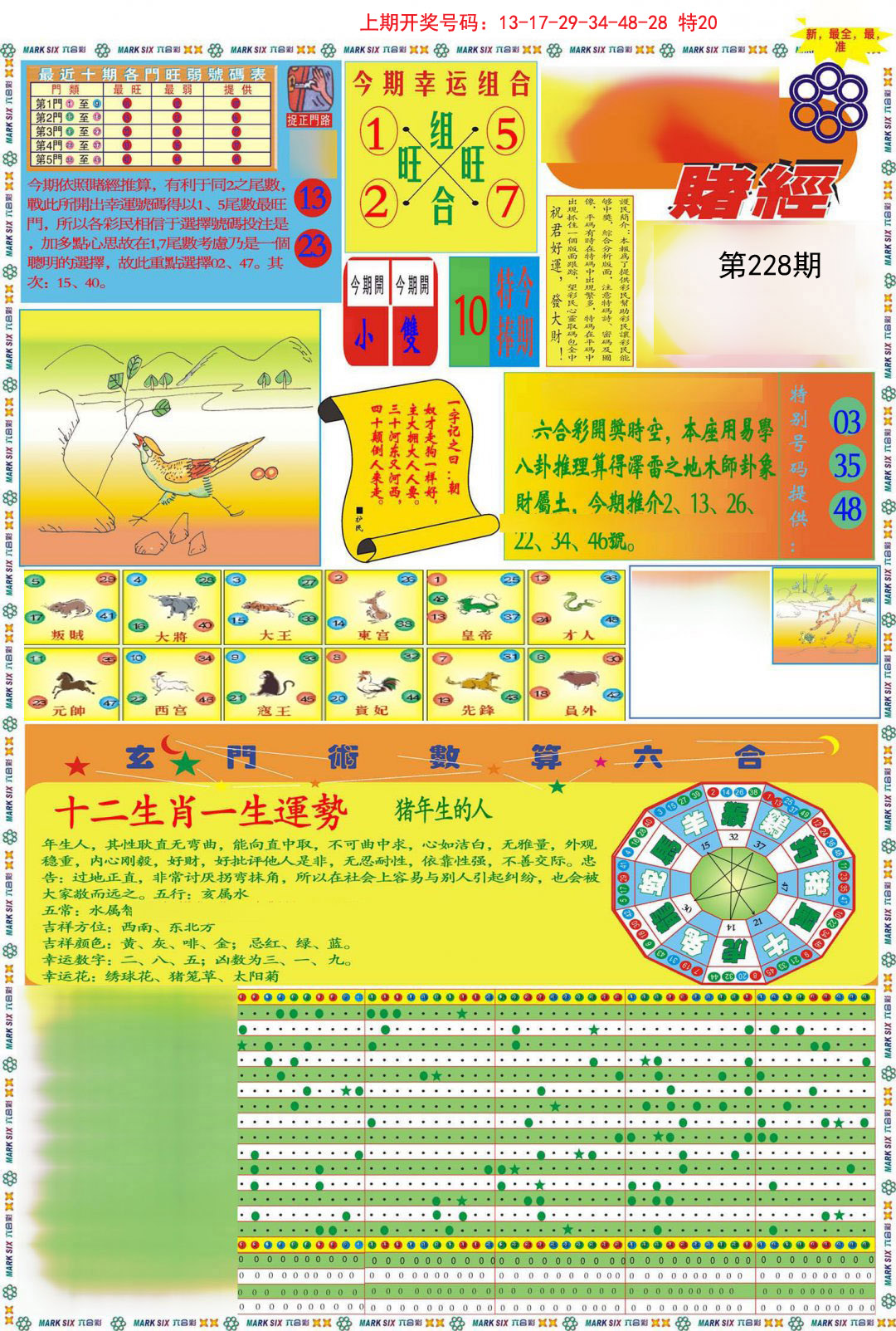 2024228期九龍赌经A(推荐)