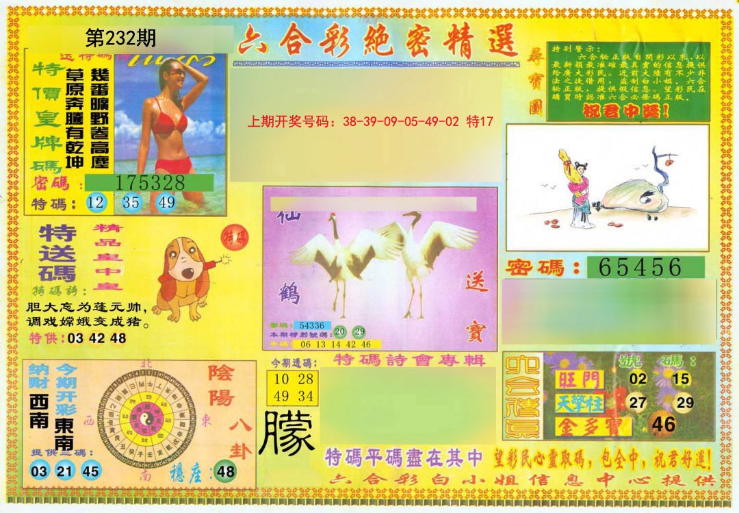 2024232期绝密精选A