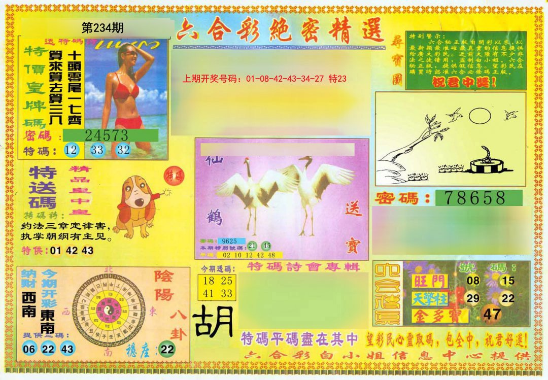 2024234期绝密精选A