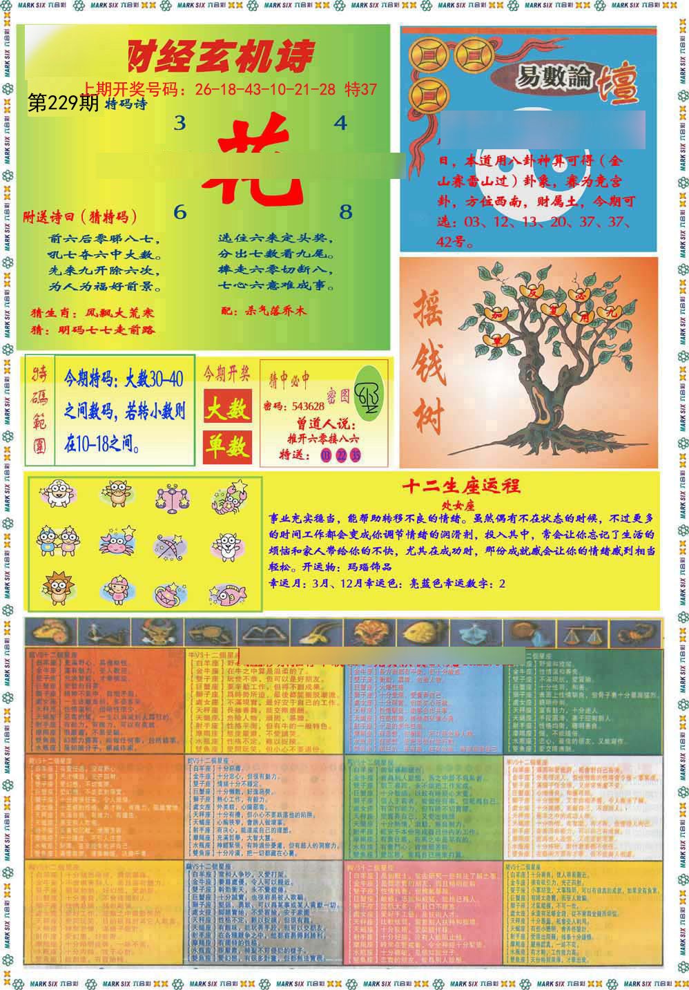 2024229期九龍赌经B(推荐)
