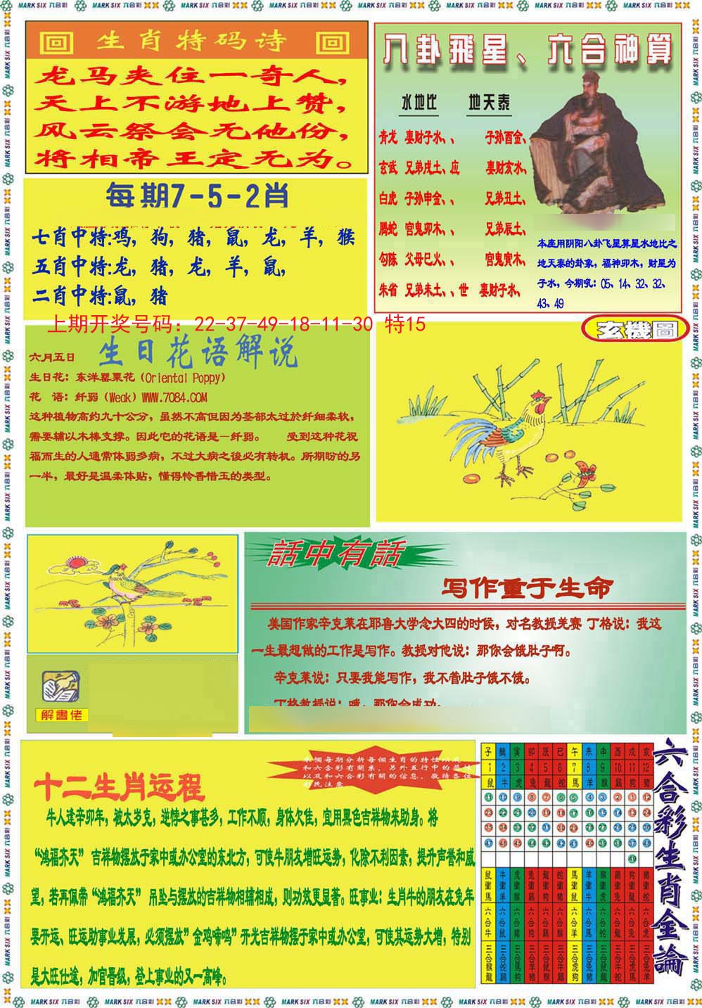 2024218期九龍马经B(推荐)