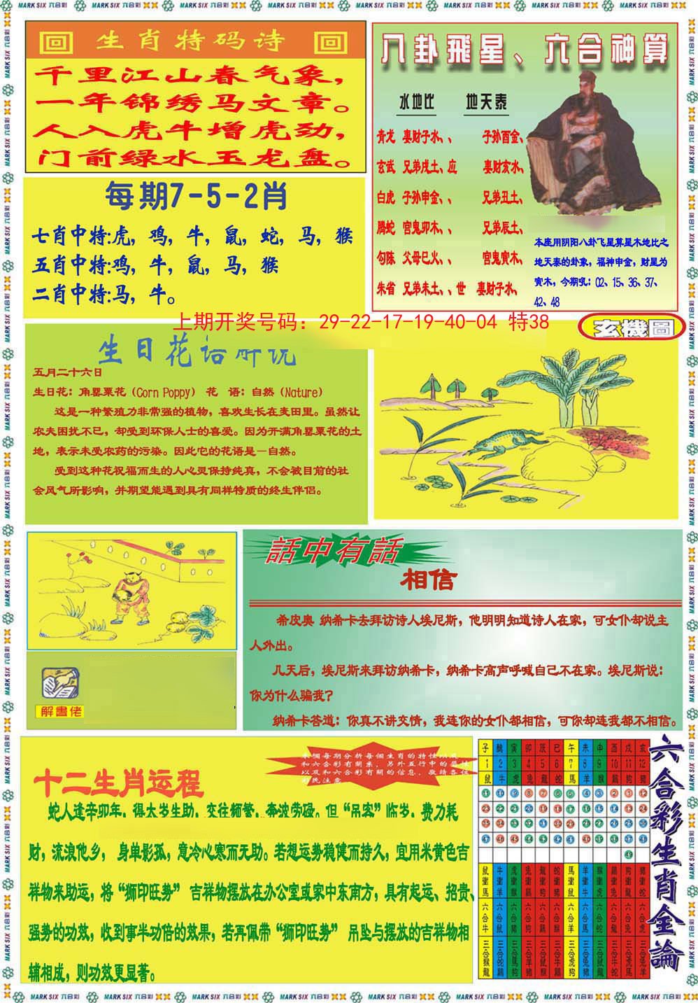 2024214期九龍马经B(推荐)