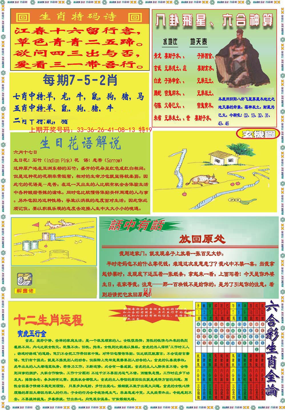 2024223期九龍马经B(推荐)