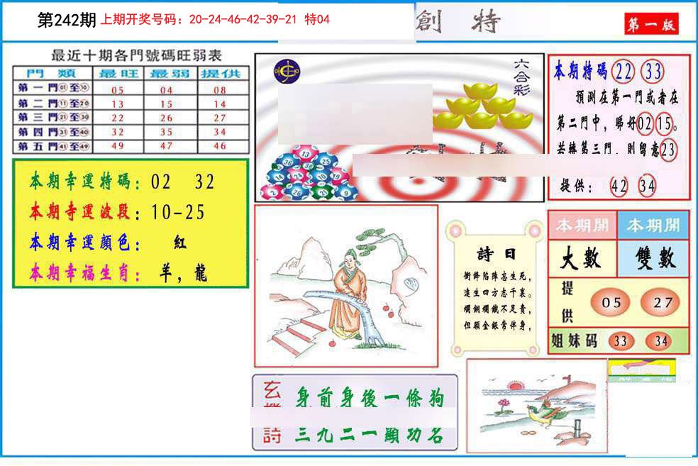 2024242期九龍创特A(推荐)