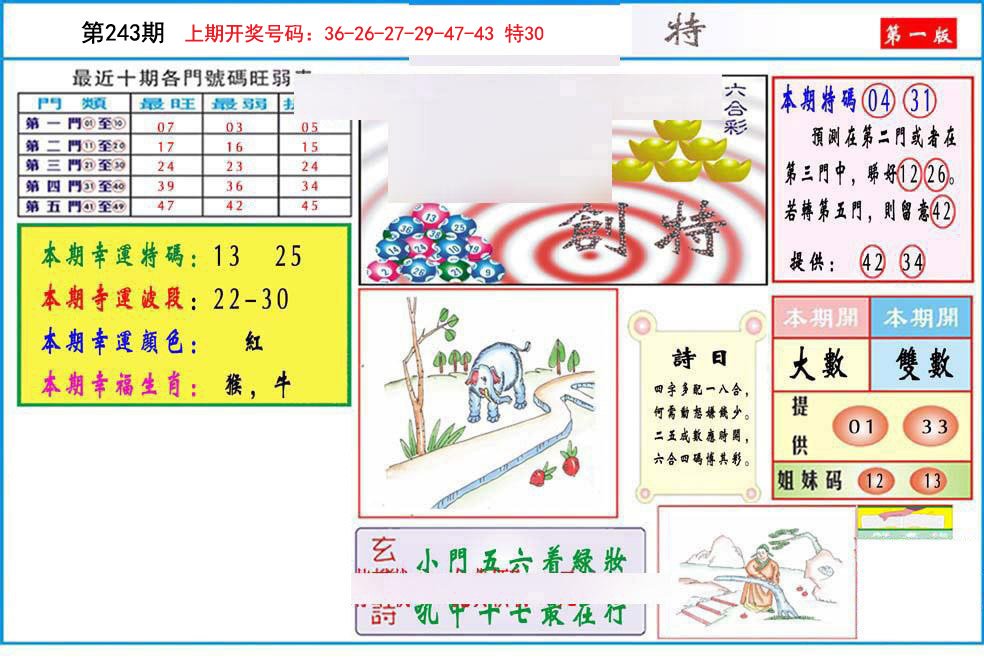 2024243期九龍创特A(推荐)