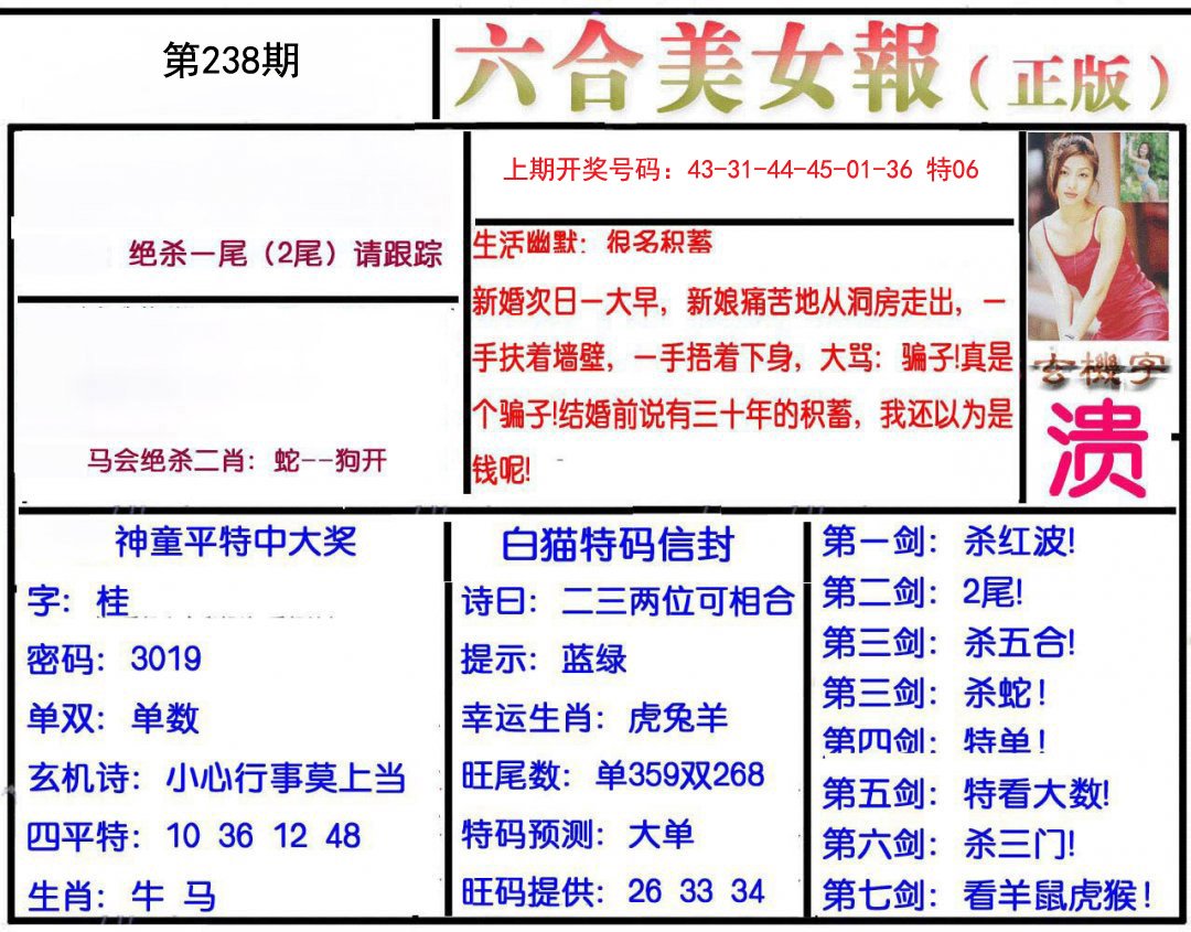 2024238期美女报