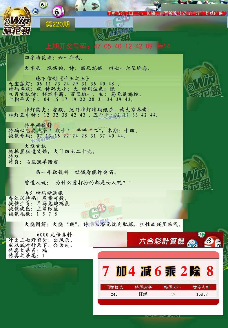 2024220期梅花报
