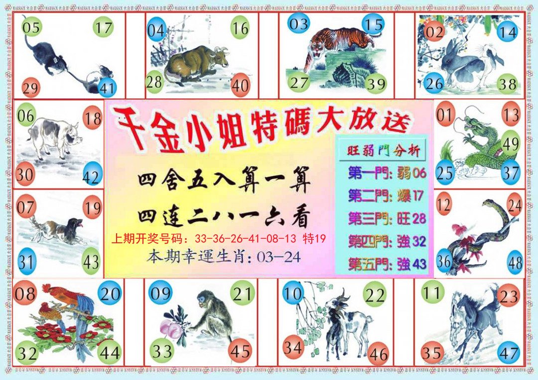 2024223期千金小姐B版