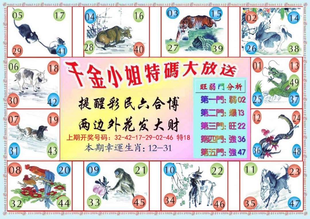 2024239期千金小姐B版