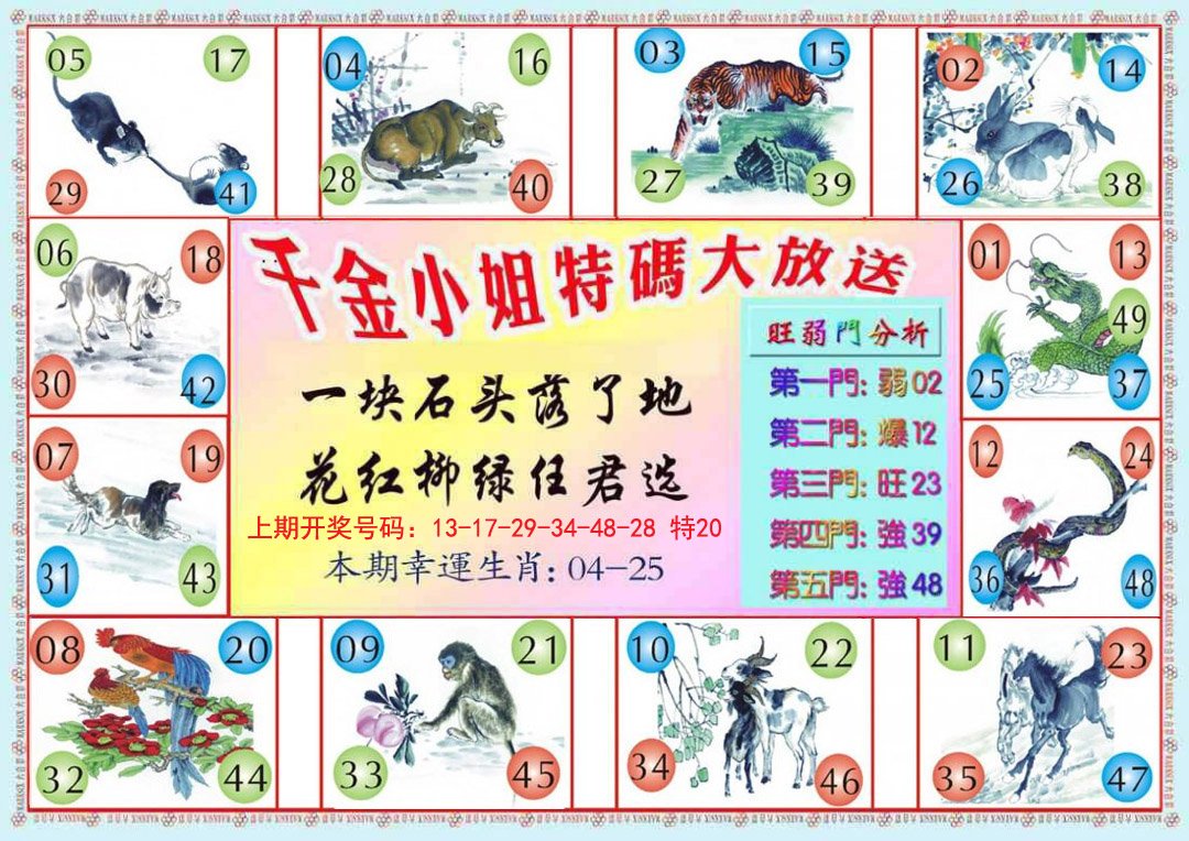 2024228期千金小姐B版