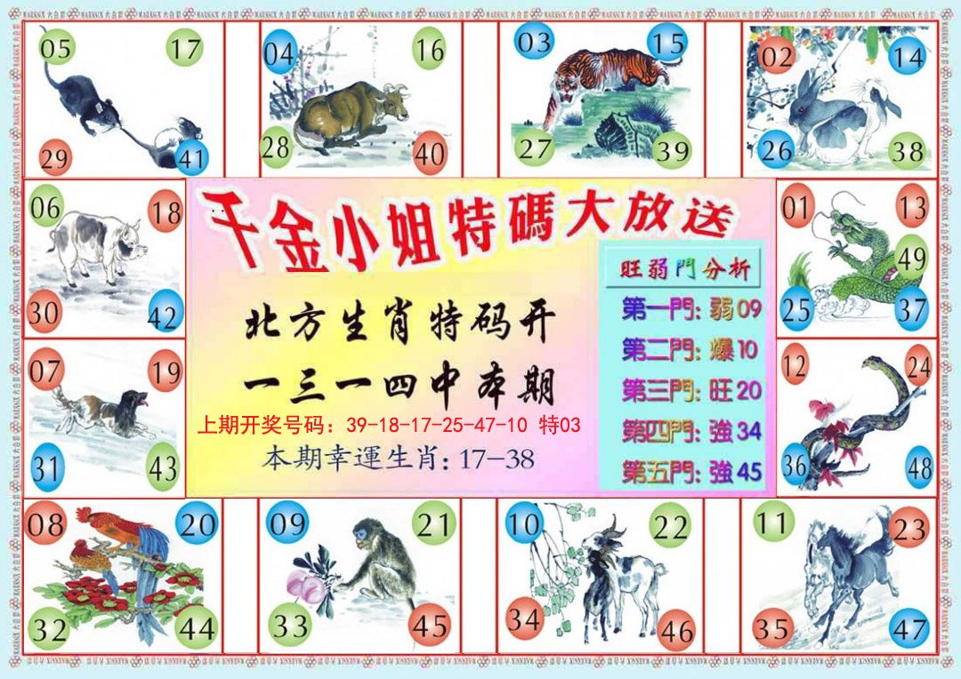 2024237期千金小姐B版