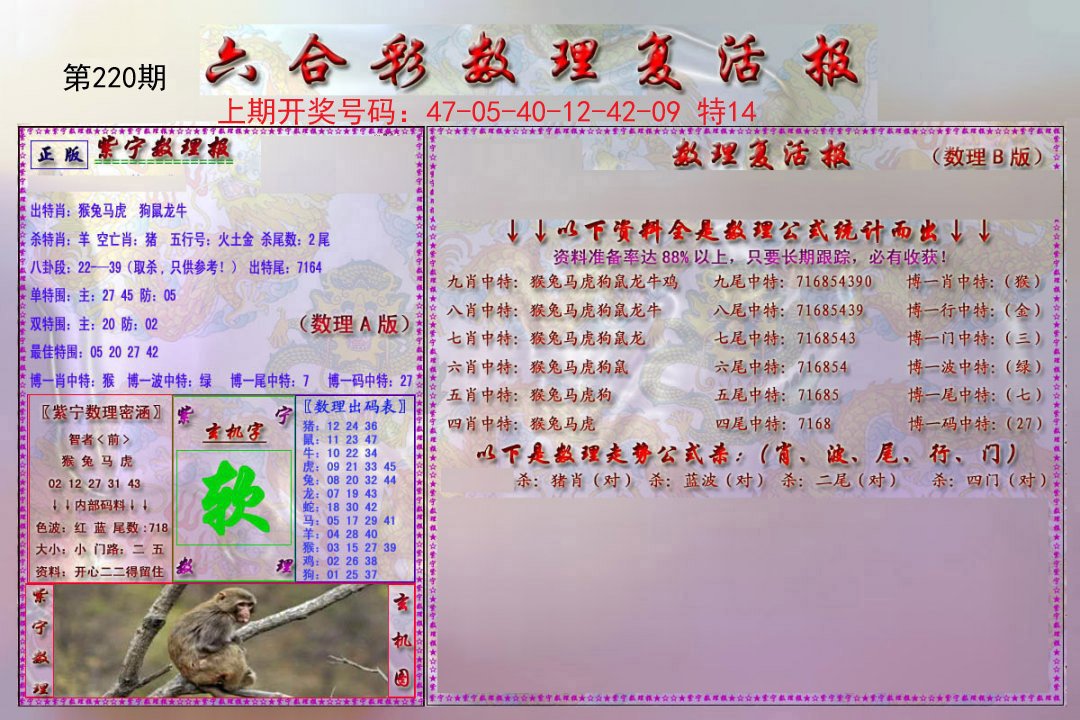 2024220期数理复活报