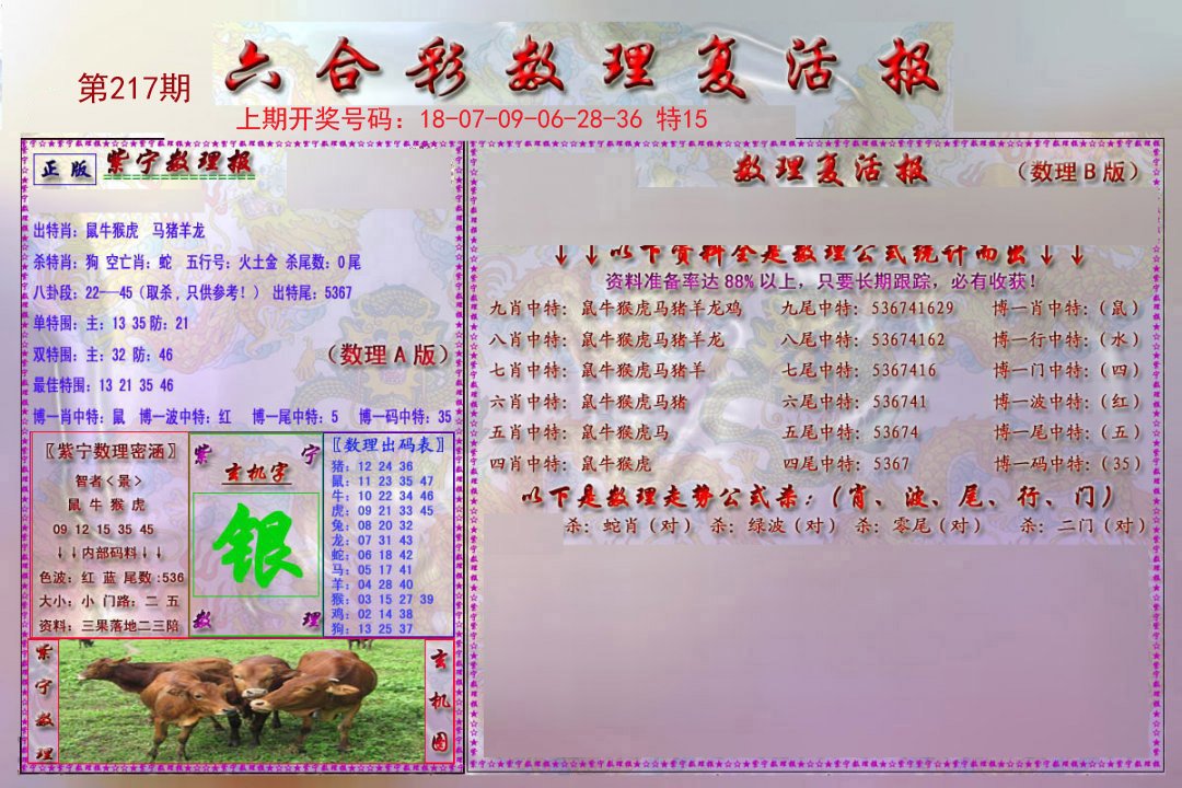 2024217期数理复活报