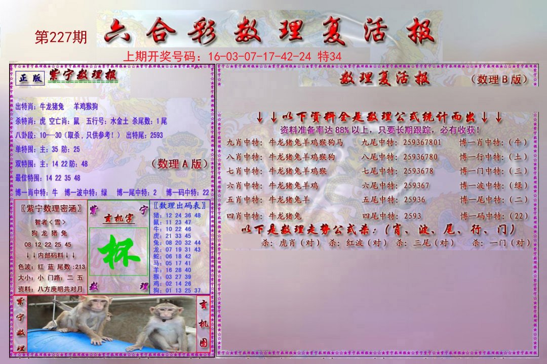 2024227期数理复活报