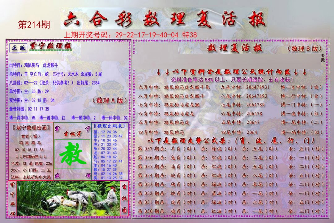 2024214期数理复活报