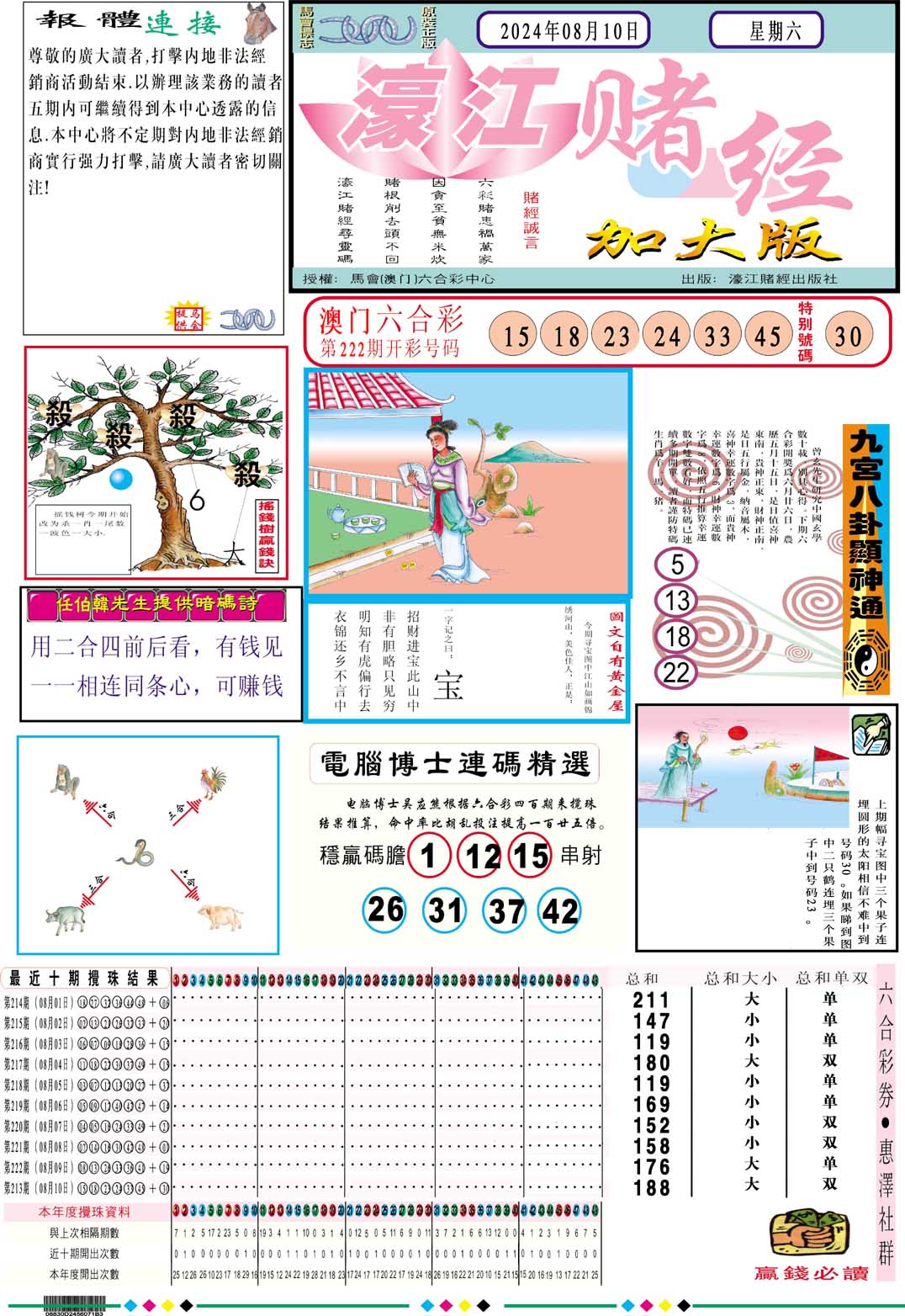 2024224期濠江赌经A加大版