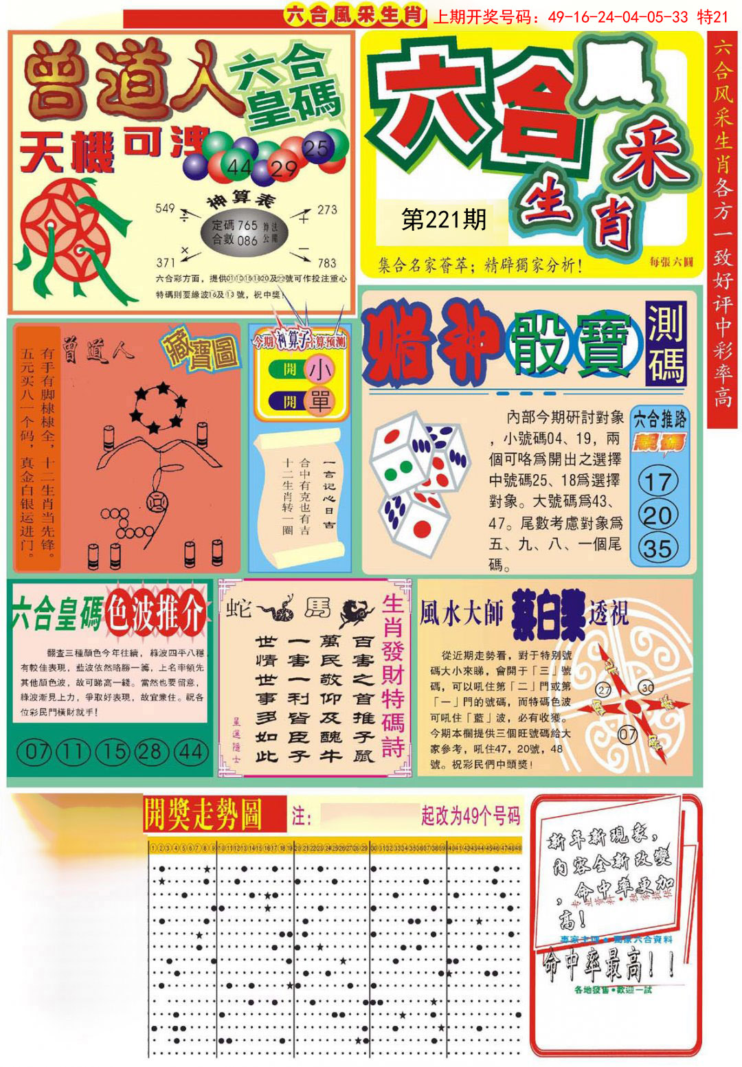2024221期六合风采A