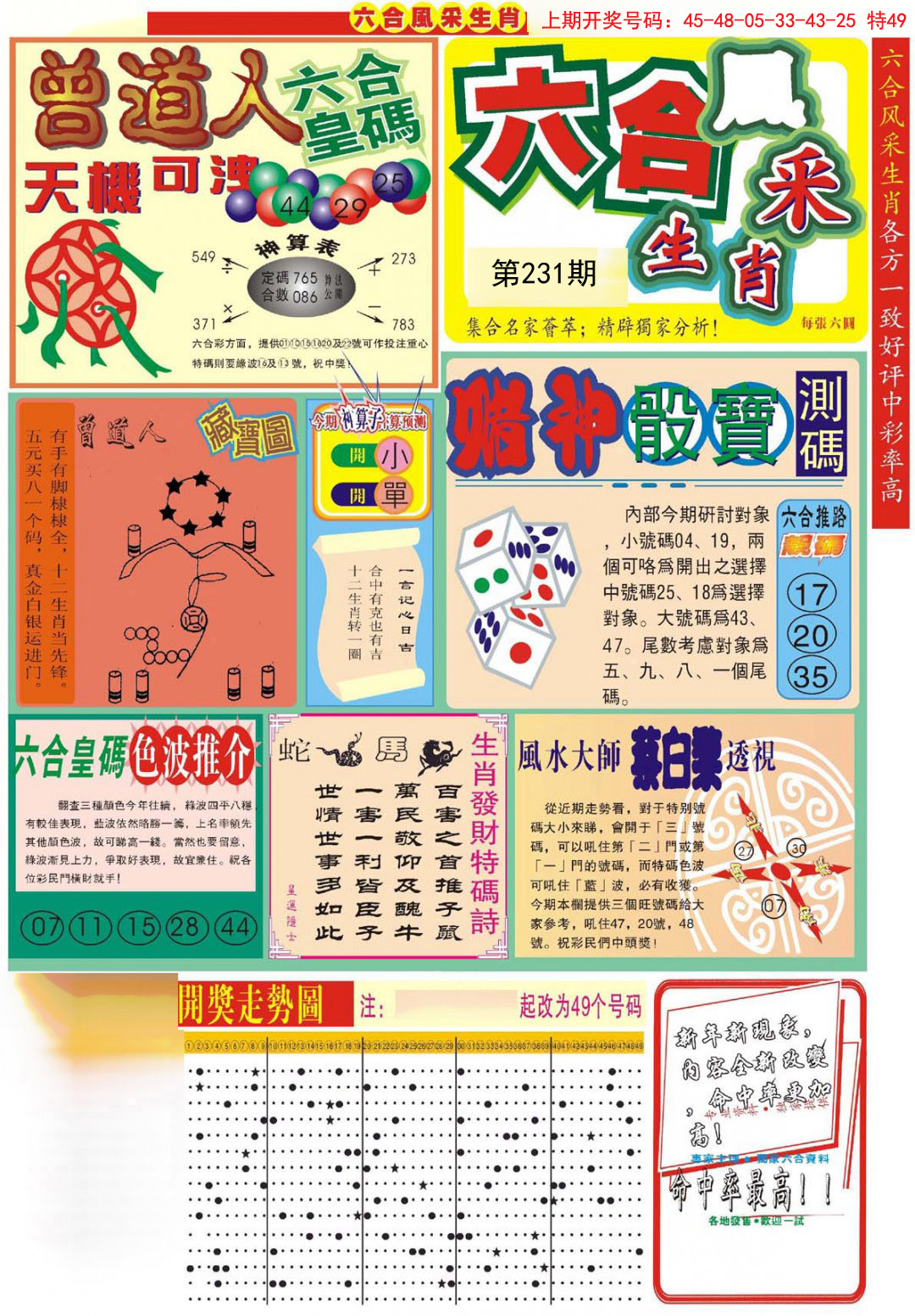 2024231期六合风采A