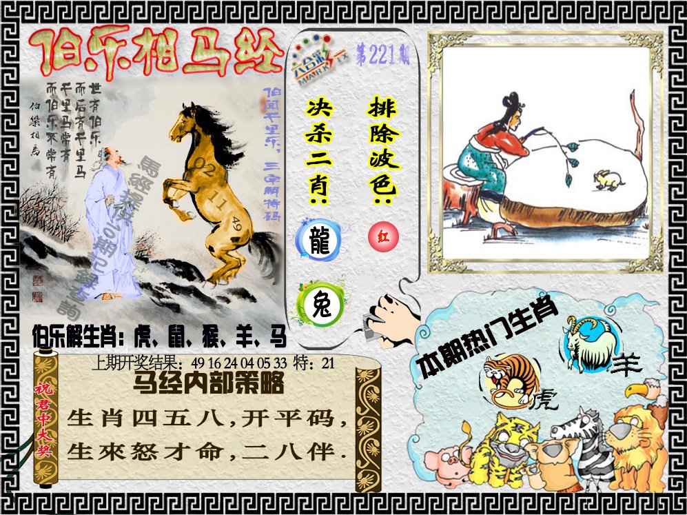 2024221期伯乐相马经