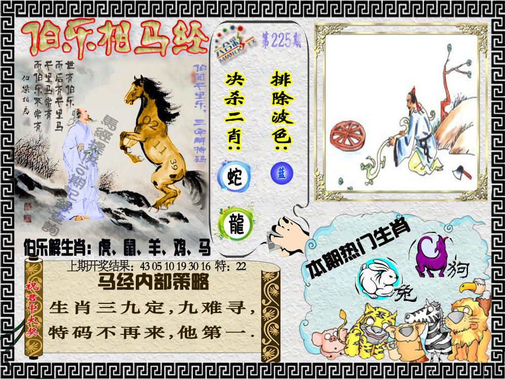 2024225期伯乐相马经