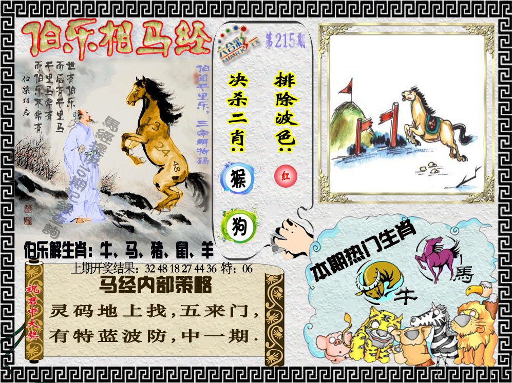 2024215期伯乐相马经
