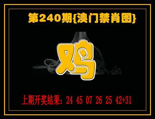 2024240期禁一肖