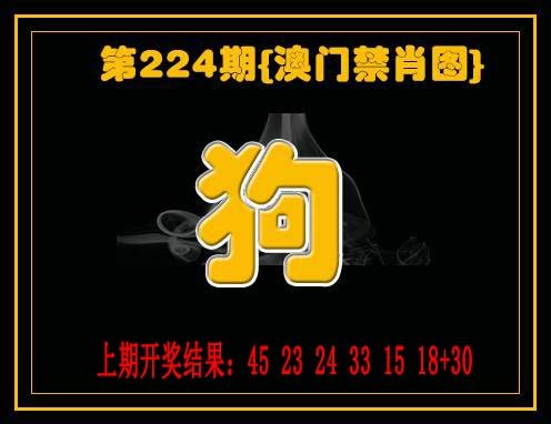 2024224期禁一肖
