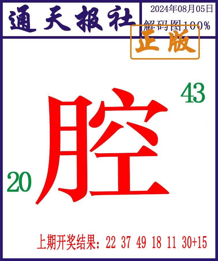 2024218期通天报解码图