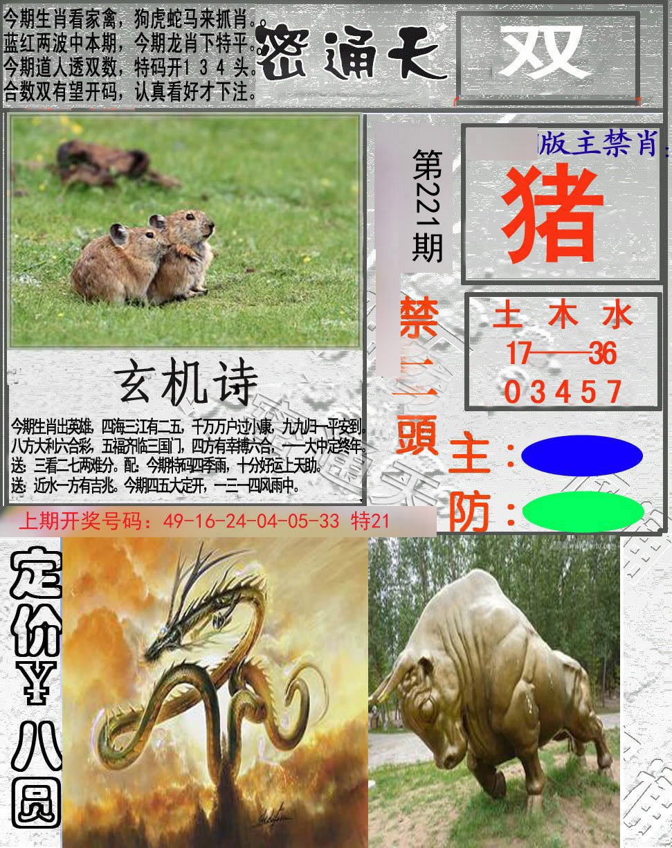 2024221期密通天