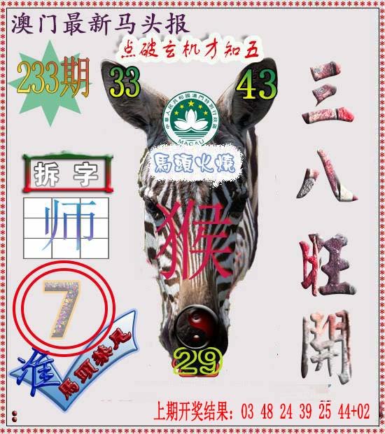 2024233期马头报