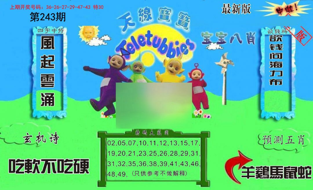2024243期新天线宝宝(2006二版)