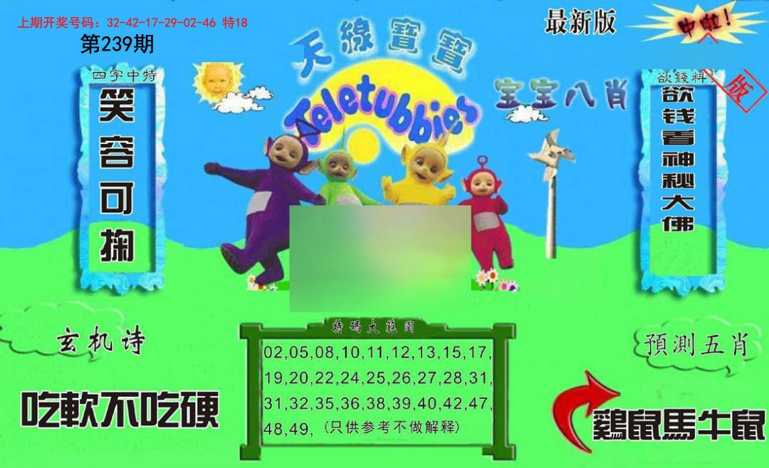 2024239期新天线宝宝(2006二版)