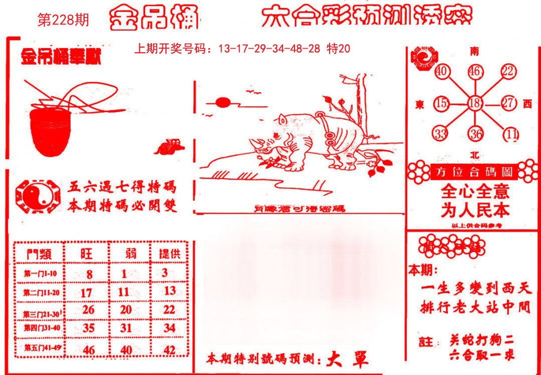 2024228期金吊桶(信封)