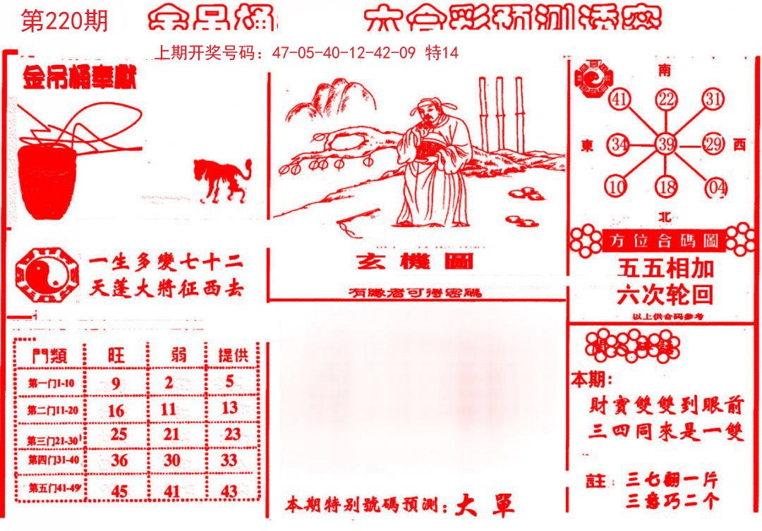2024220期金吊桶(信封)