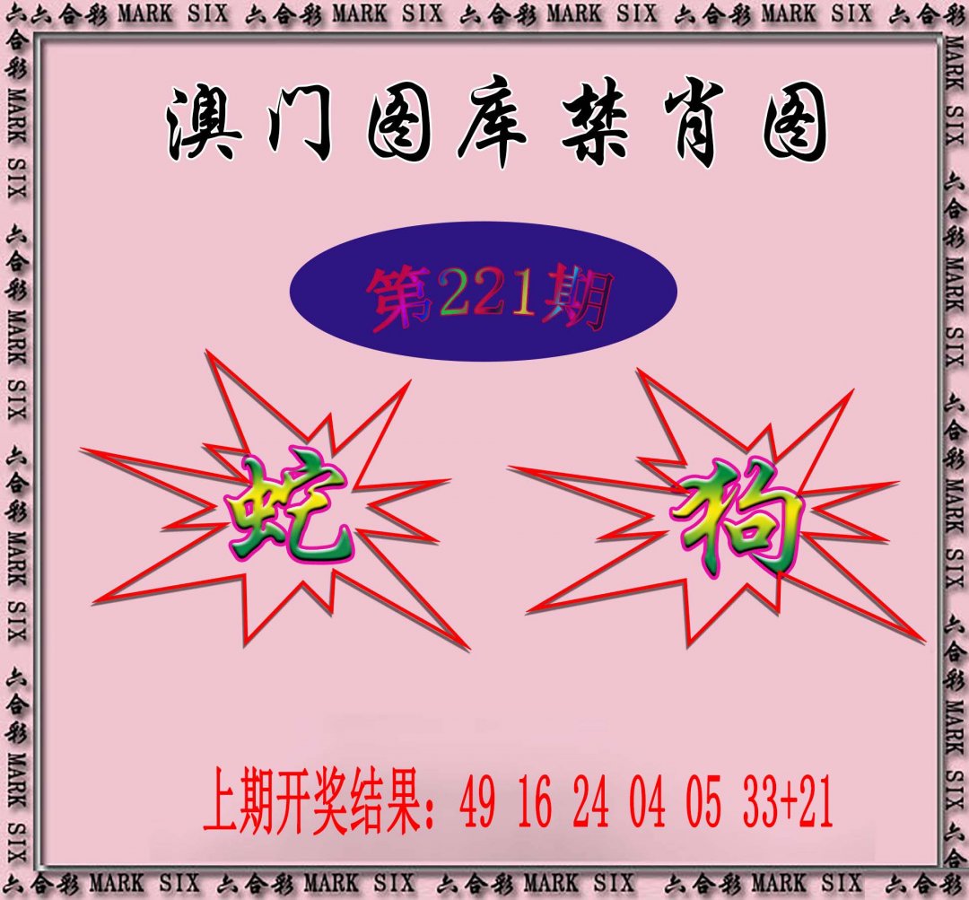 2024221期统一禁肖图