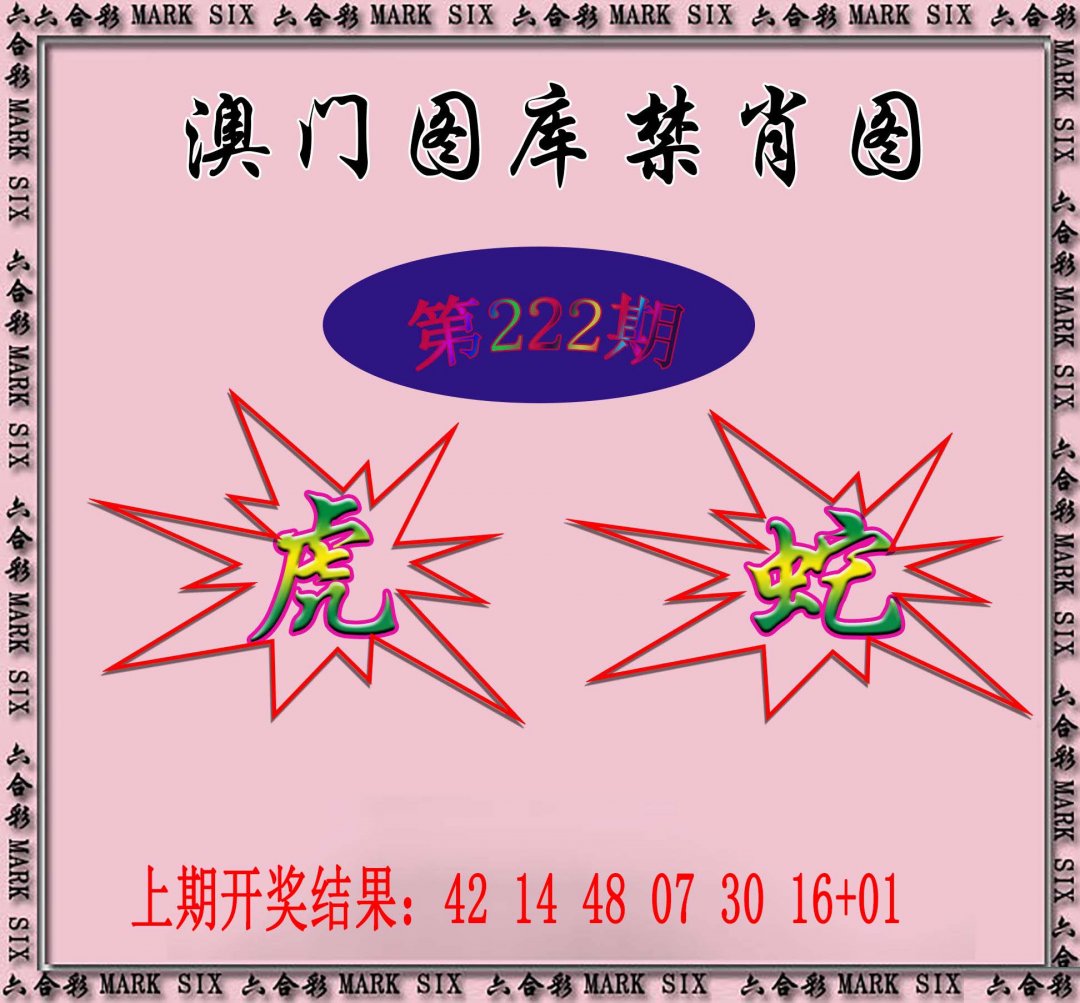 2024222期统一禁肖图